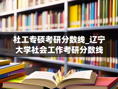 社工专硕考研分数线_辽宁大学社会工作考研分数线
